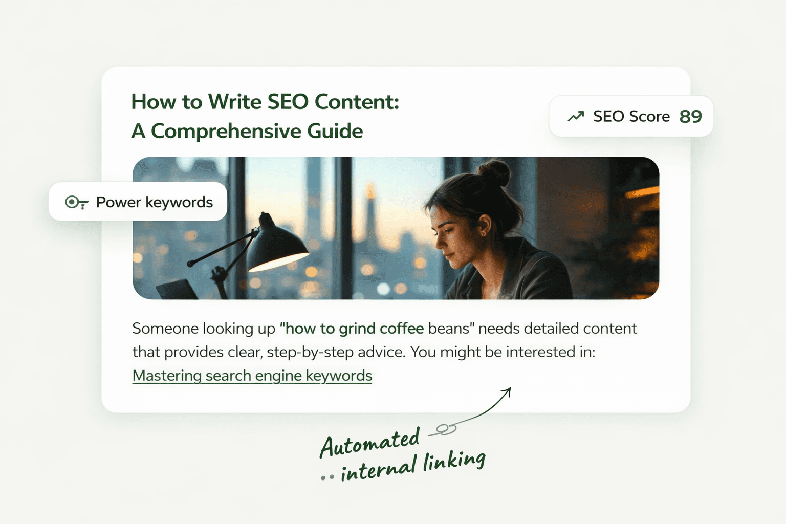 Content built to rank, not just read